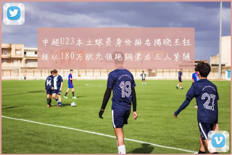 中超U23本土球员身价排名揭晓王钰栋以180万欧元领跑铜梁龙三人紧随其后
