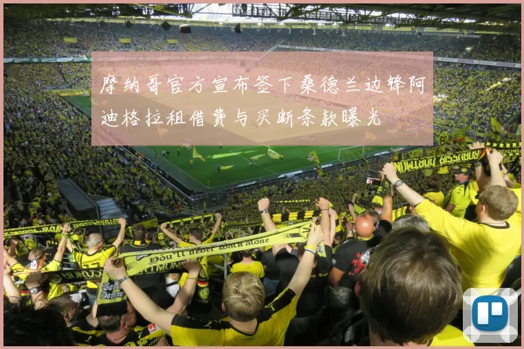 摩纳哥官方宣布签下桑德兰边锋阿迪格拉租借费与买断条款曝光
